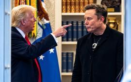 Дональд Трамп и Илон Маск